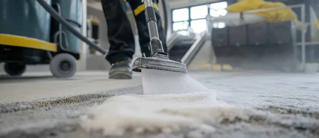 Post-construction cleaning
